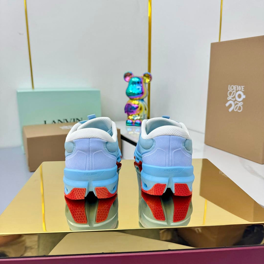 LOEWE 26S RUNNING SNEAKERS IN BLUE MESH