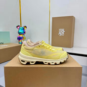 LOEWE 26S RUNNING SNEAKERS IN LIGHT YELLOW MESH