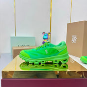 LOEWE 26S RUNNING SNEAKERS IN GREEN MESH