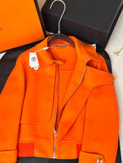 HERMES 25S REVERSIBLE SHORT CASHMERE COAT 238