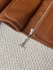 HERMES 25S SHORT PIG-NOSE COAT 202