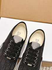 DIOR 26S SALTWIND SNEAKER IN BLACK FABRIC STYLE 5