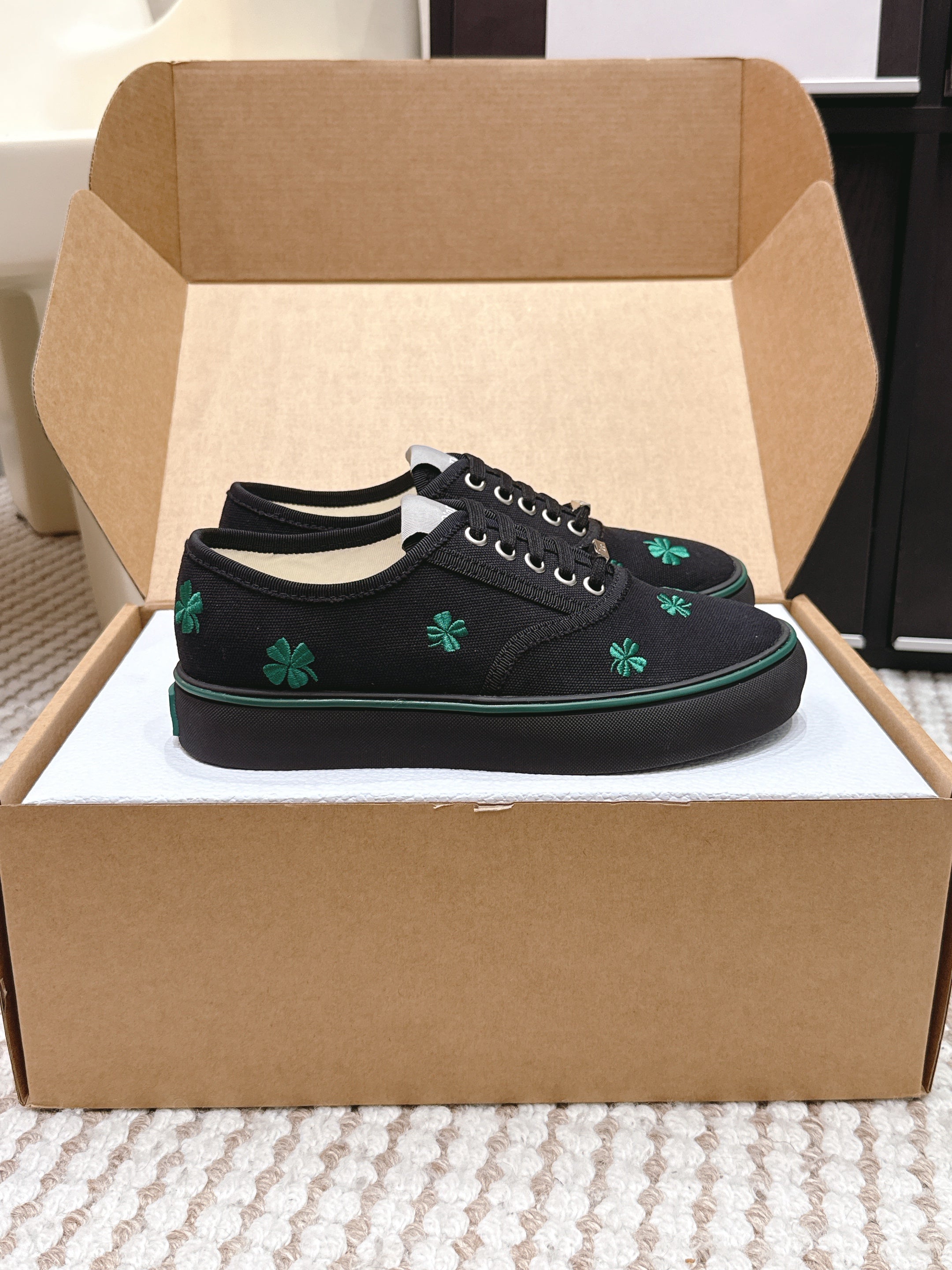 DIOR 26S SALTWIND SNEAKER IN BLACK FABRIC STYLE 3