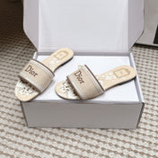 DIOR 26S D-WAY SLIDE IN MULTICOLOR CANVAS STYLE 09
