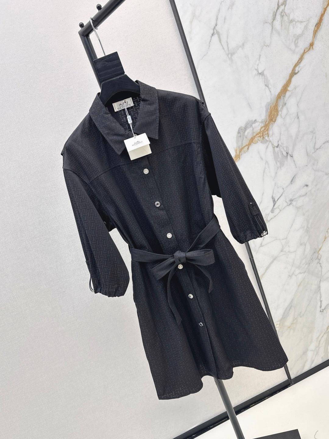 HERMES 26S HIGH NECK DRESS 517