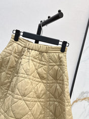 DIOR 25S QUILTED SHORT SKIRT 524