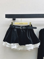MIUMIU JACKET AND SKIRT SET STYLE 616