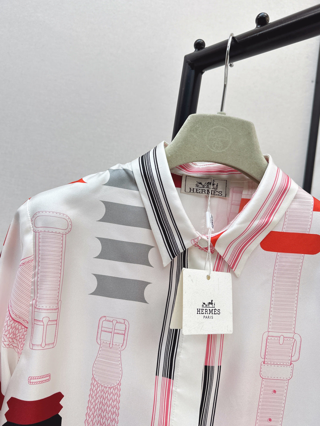 HERMES 25S SILK SHIRT 335