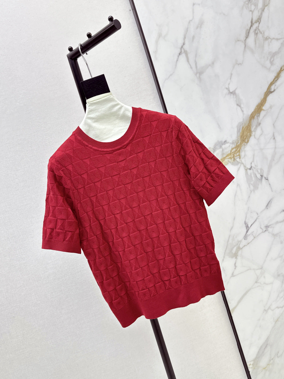 HERMES 26S SHORT SLEEVE SWEATER 547