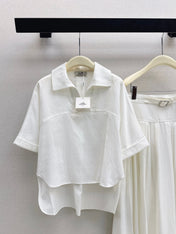 HERMES 26S SHIRT AND SKIRT SET 524