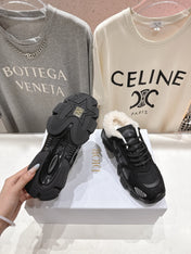 DIOR CHRONO SNEAKER 25S IN BLACK SUEDE AND MESH FABRIC STYLE 6