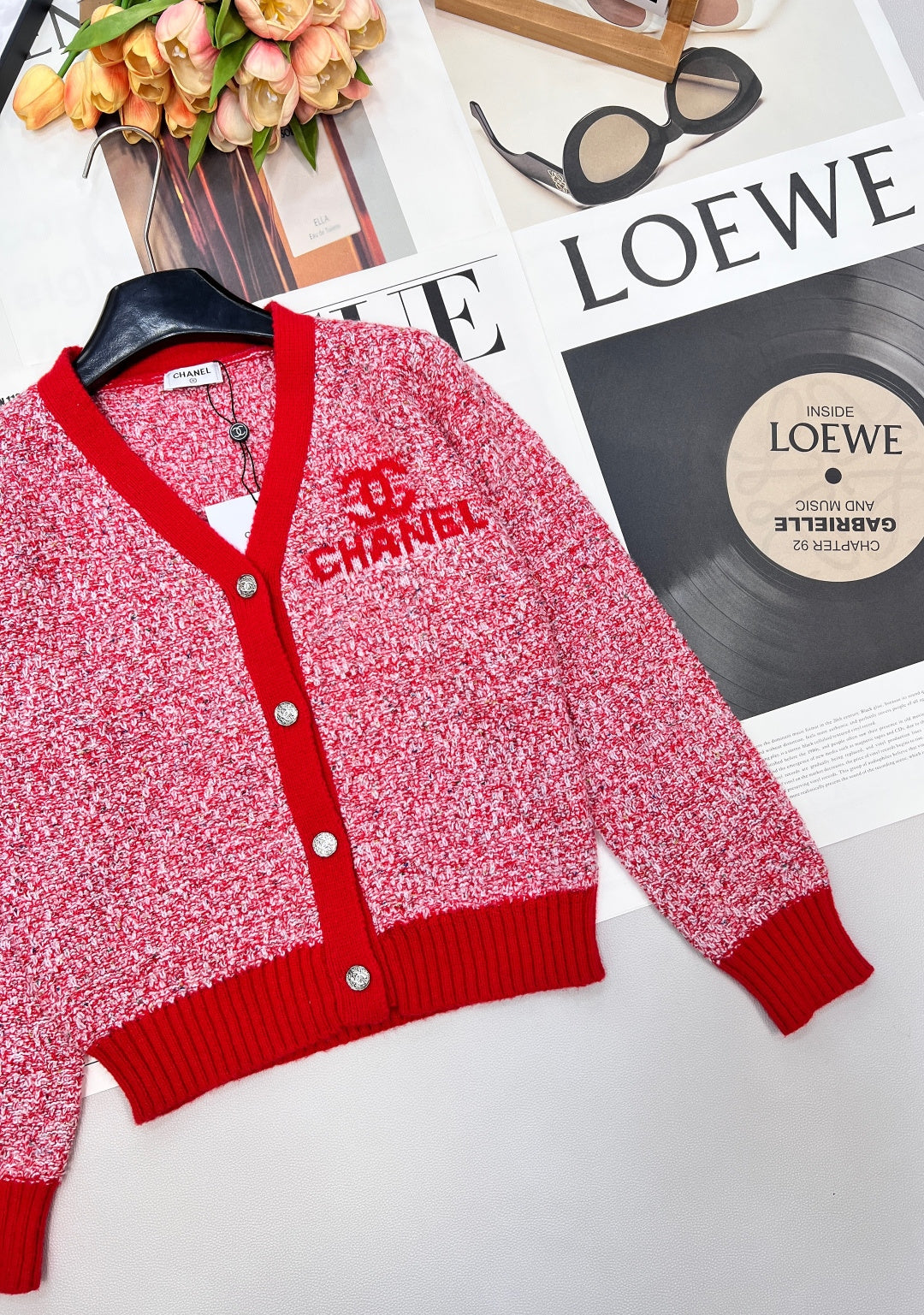 CHANEL 25S V-NECK CARDIGAN 439