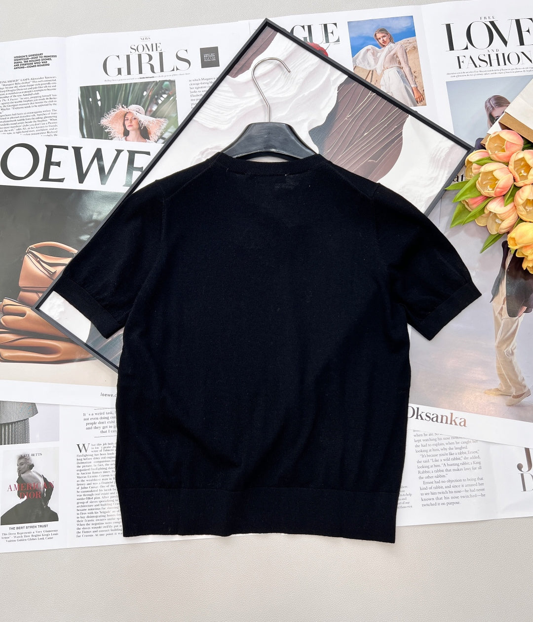 DIOR 26S SHORT-SLEEVE SWEATER 1163
