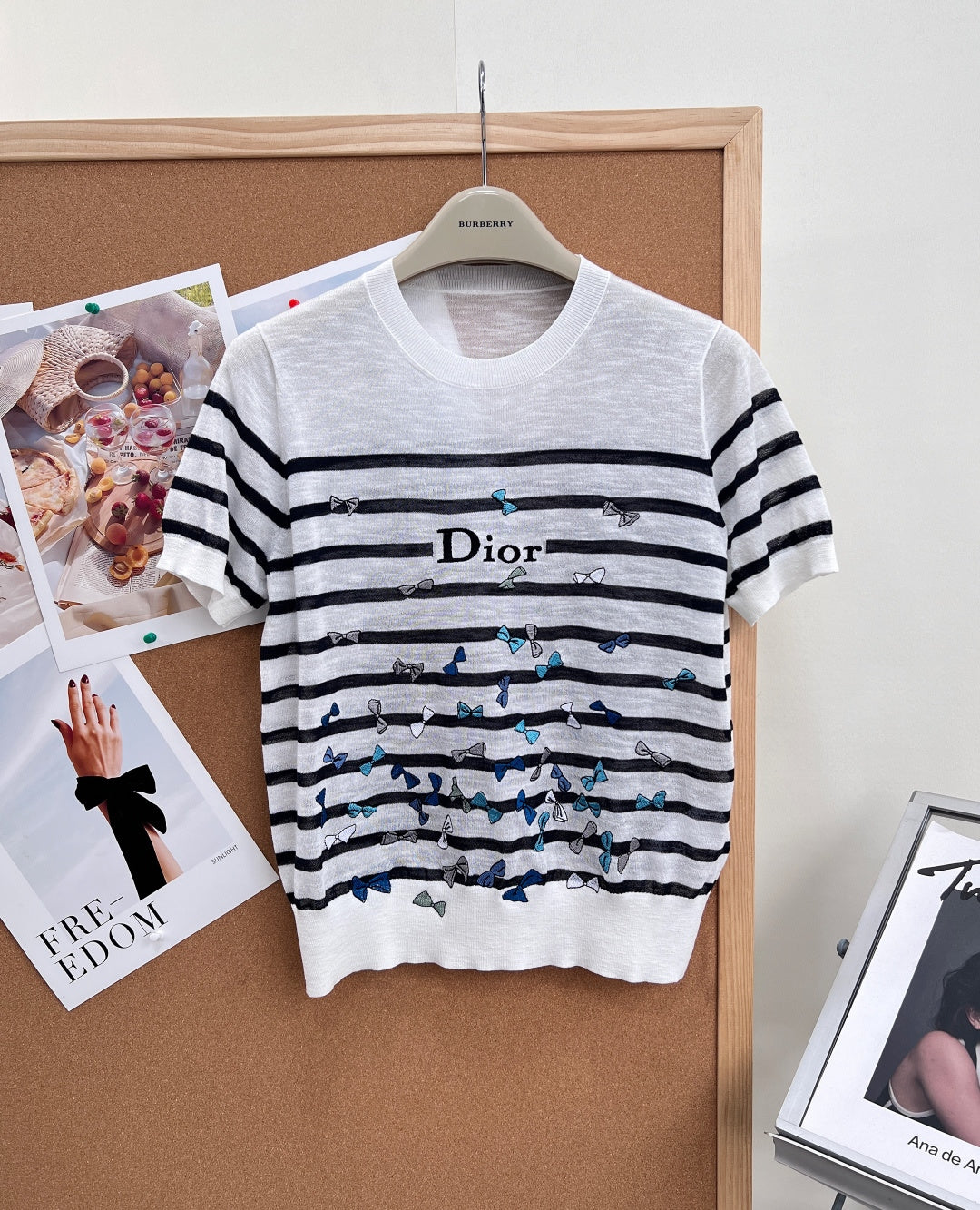 DIOR 26S SHORT-SLEEVED SWEATER 1269