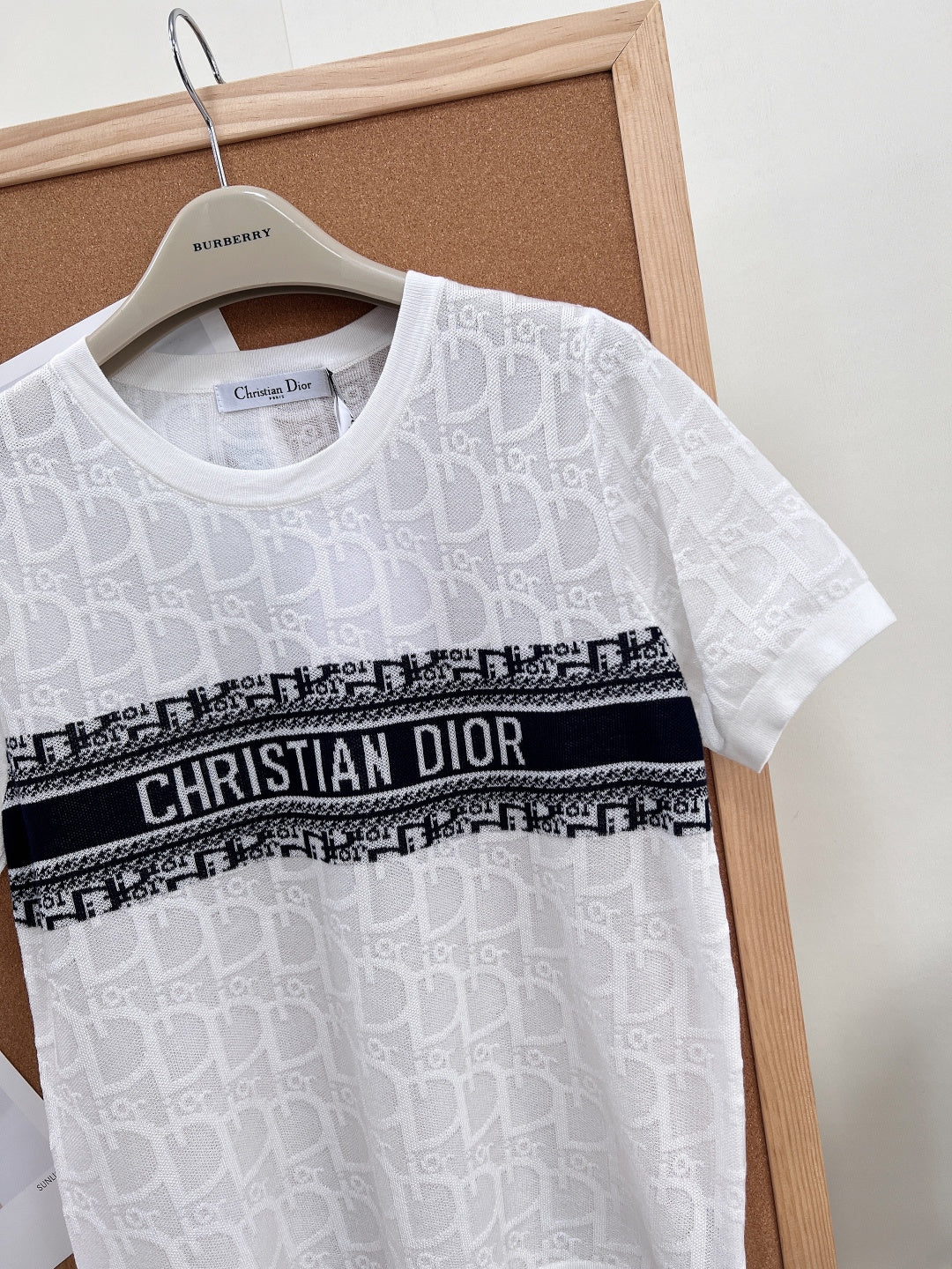 DIOR 26S SHORT-SLEEVED SWEATER 1245