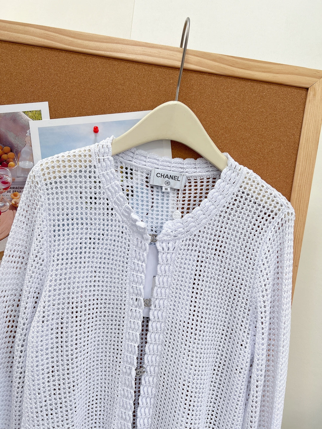 CHANEL 26S OPEN KNIT CARDIGAN STYLE 1243