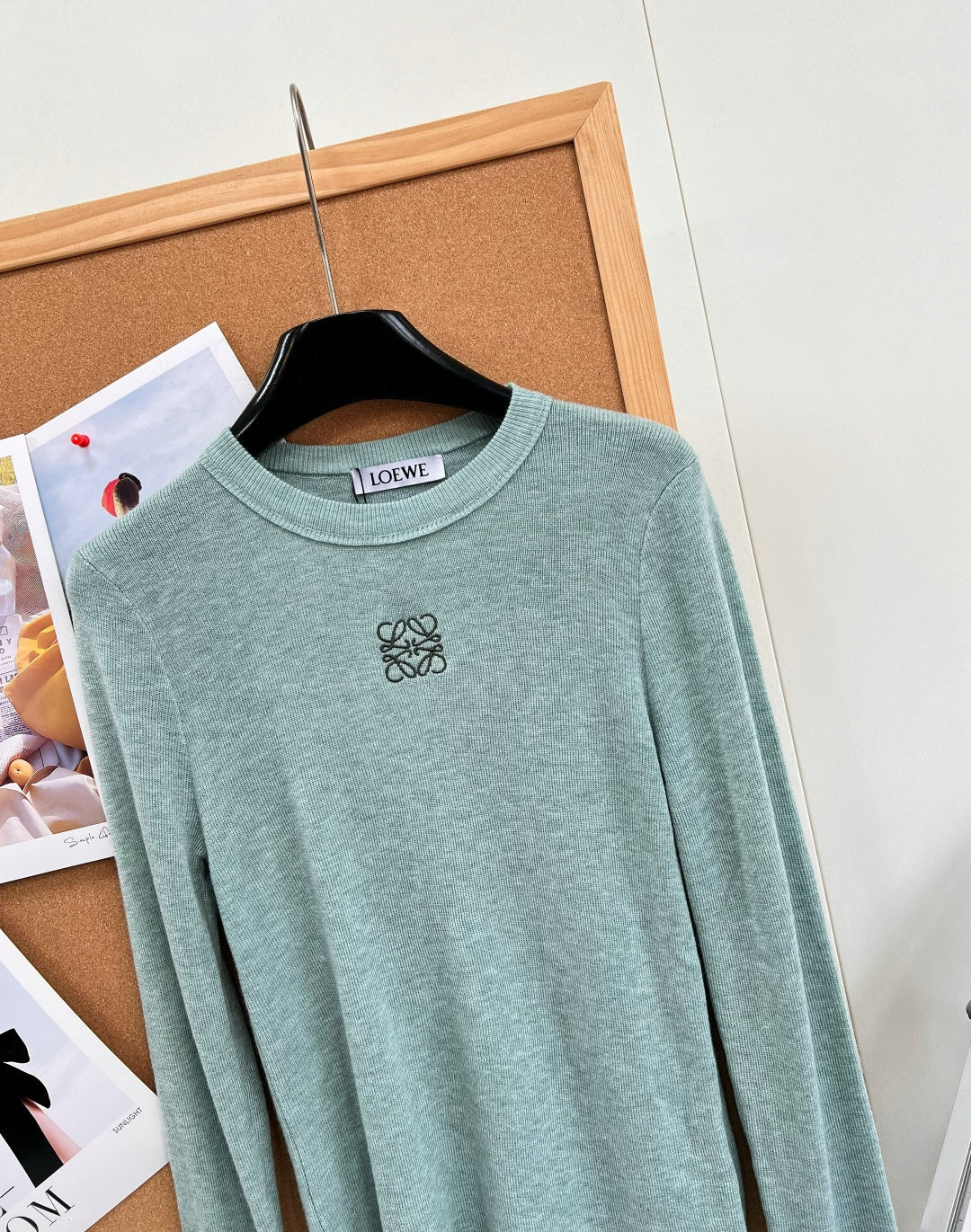LOEWE 26S LONG-SLEEVE KNIT TOP 670