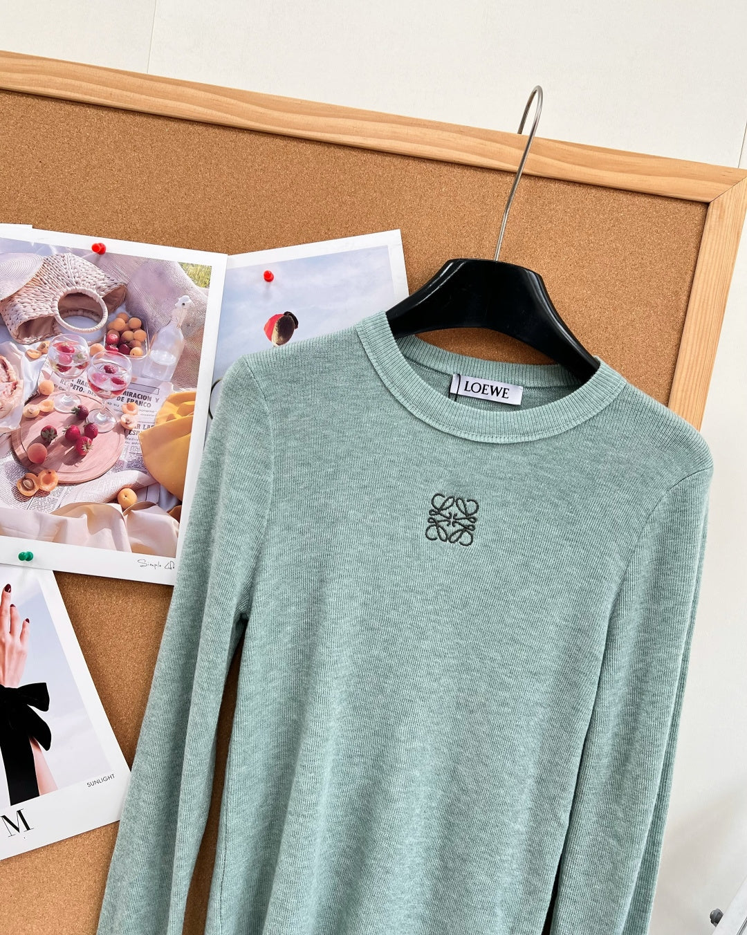 LOEWE 26S LONG-SLEEVE KNIT TOP 670