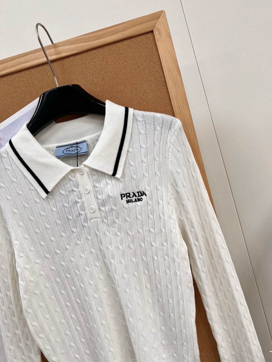 PRADA 26S POLO SWEATER 1265