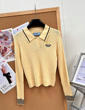 PRADA 26S POLO SWEATER 1264