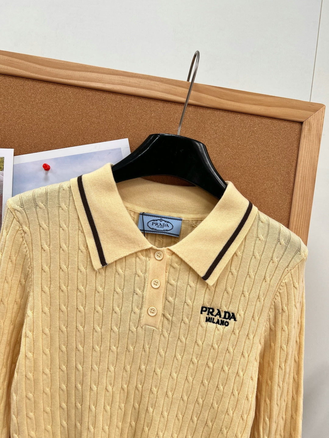 PRADA 26S POLO SWEATER 1264
