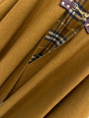 BURBERRY 25S FRINGED WOOL SHAWL 4866