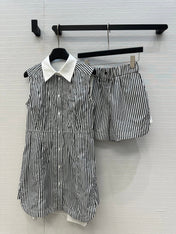 MAX MARA SHIRT AND SHORTS SET 268210