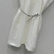 MAX MARA LINEN DRESS 268250