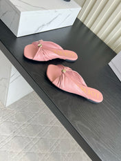 LOEWE 26S SANDALS IN LIGHT PINK LAMBSKIN