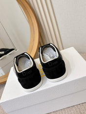 DIOR 26S SNEAKERS IN BLACK SUEDE