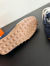 SKATEBOARD SHOES LIGHT GRAY MIX NAVY SUEDE