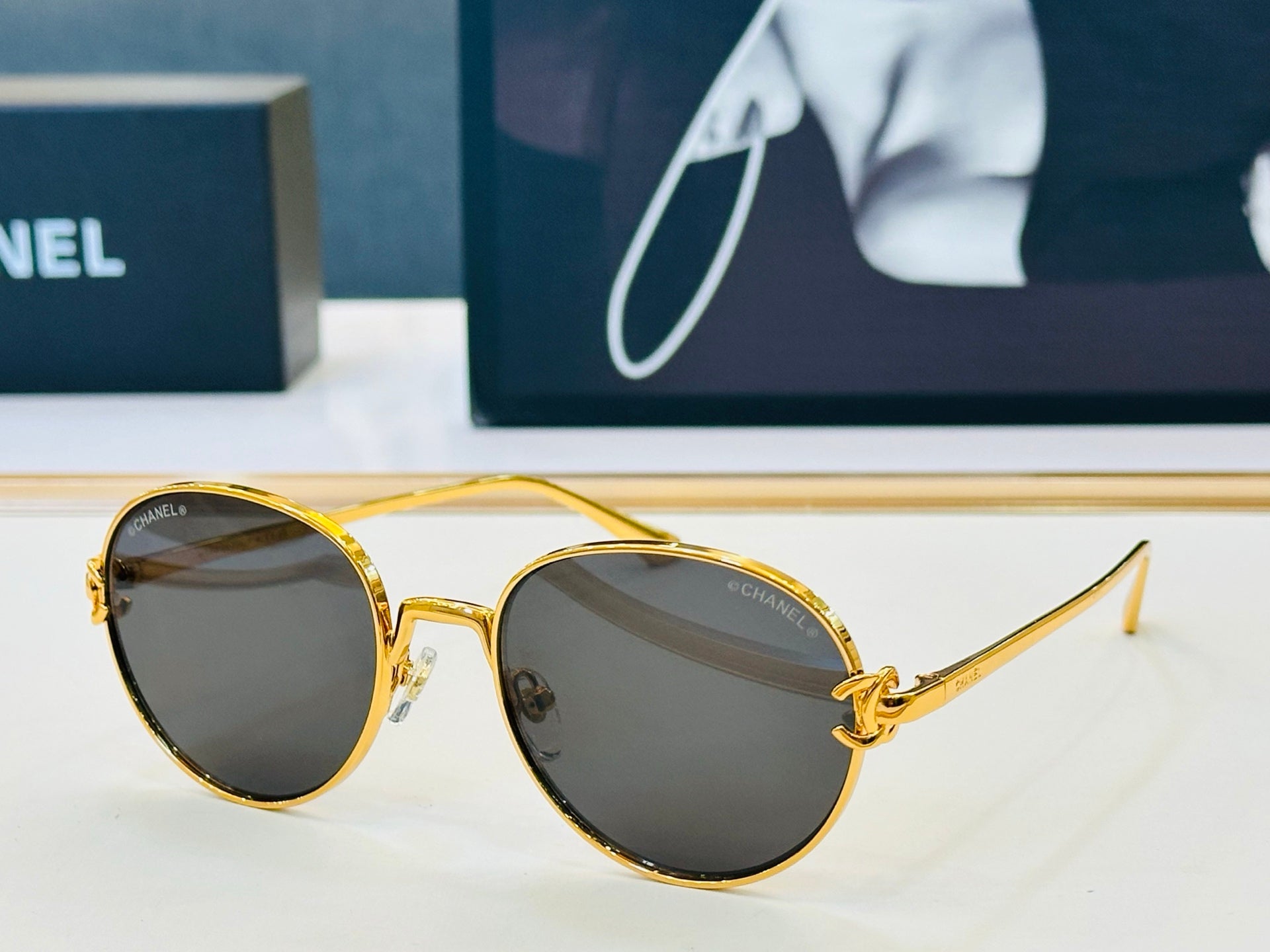 CHANEL 26S ROUND FRAME IN ACETATE 413485