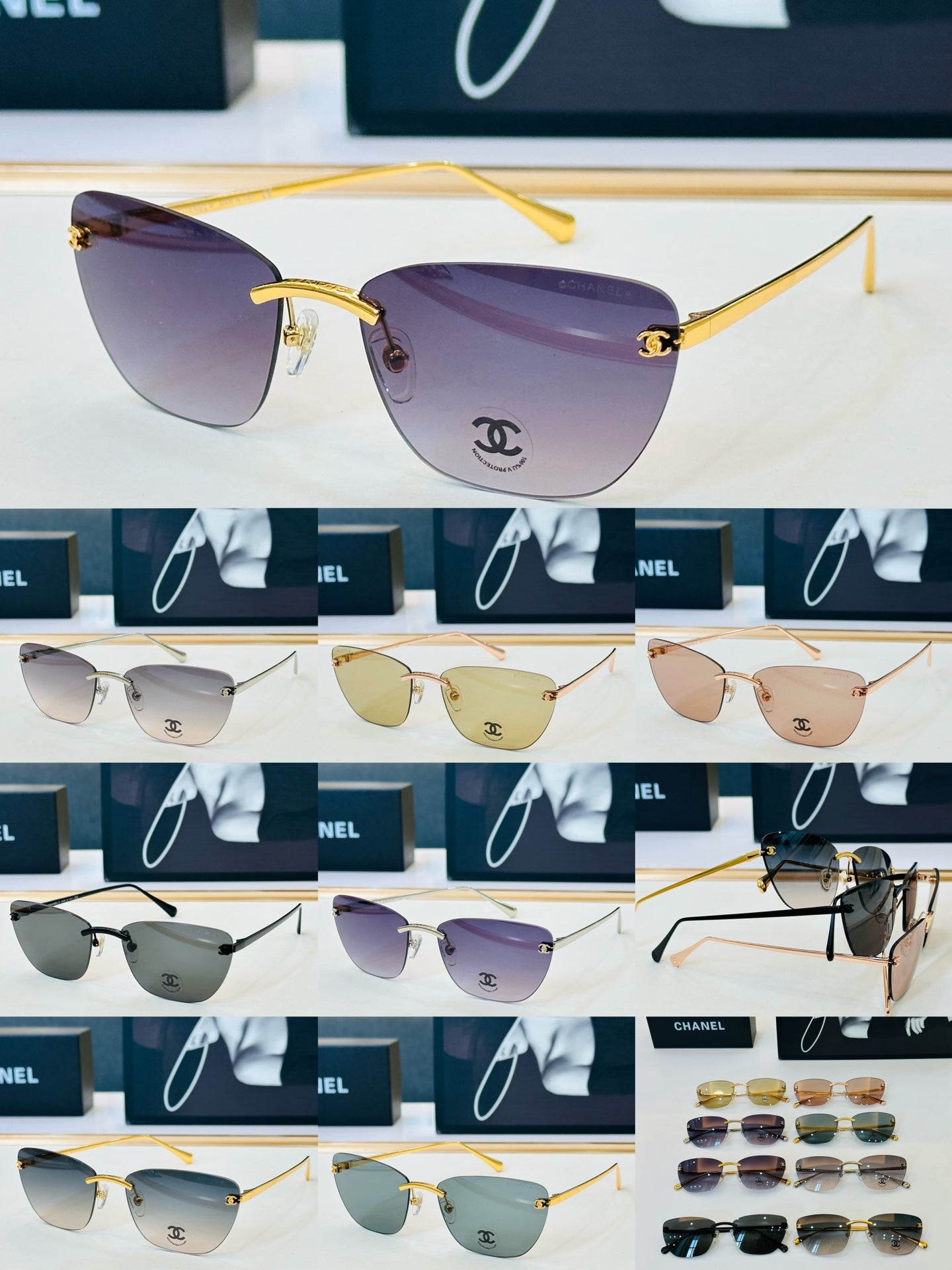CHANEL 26S SOFT CAT EYE FRAME IN ACETATE 413289