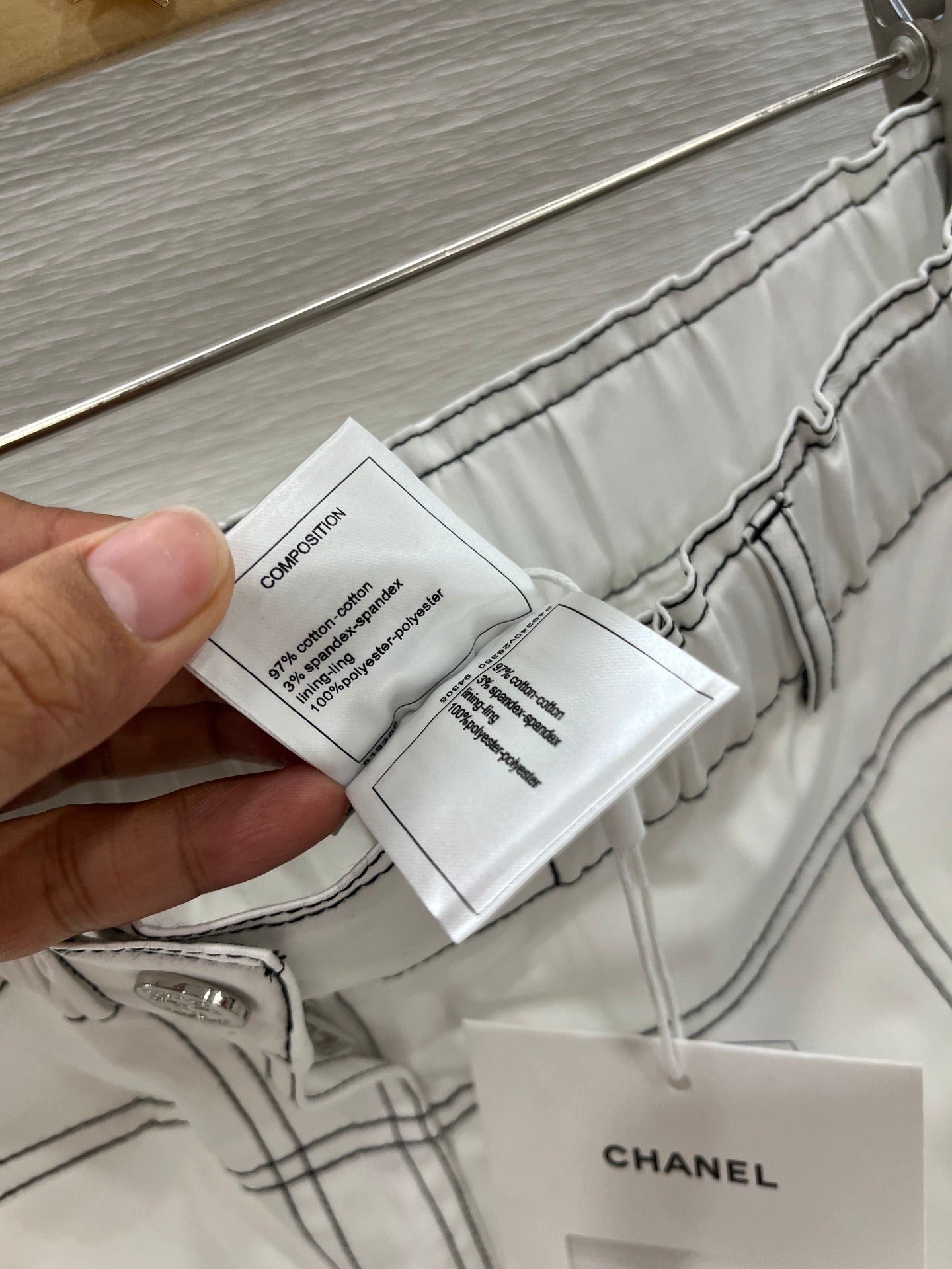 CHANEL 25S HIGH WAIST PANTS 264980
