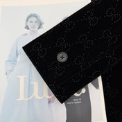 GUCCI 26S EMBELLISHED VELVET BLAZER 113