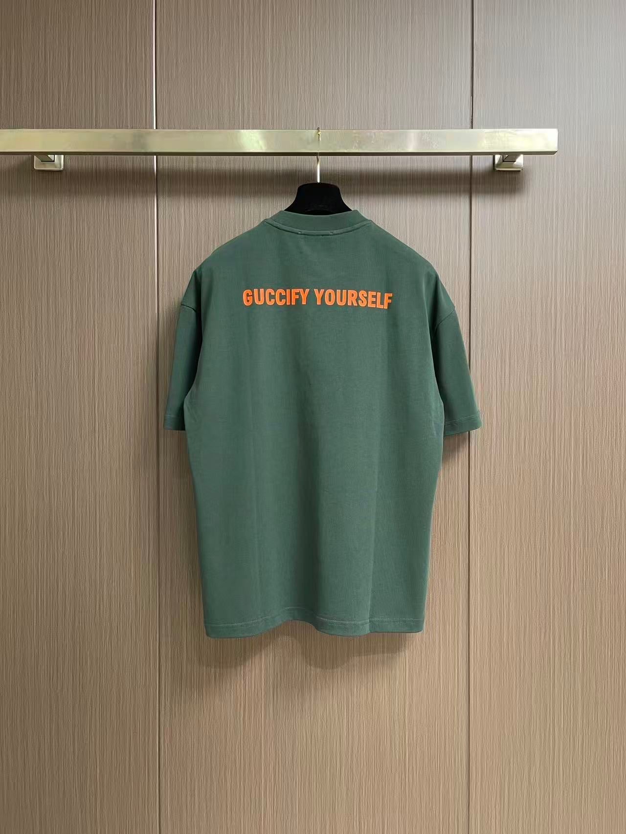 GUCCI 26S SHORT-SLEEVE CREWNECK T-SHIRT 430