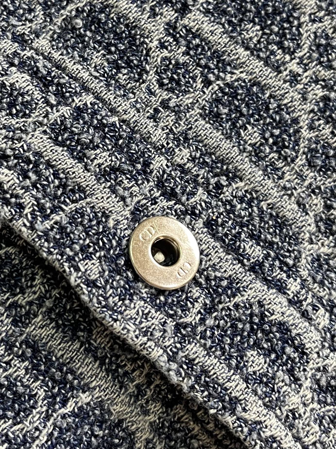 DIOR 26S JACQUARD DENIM SHIRT 1297