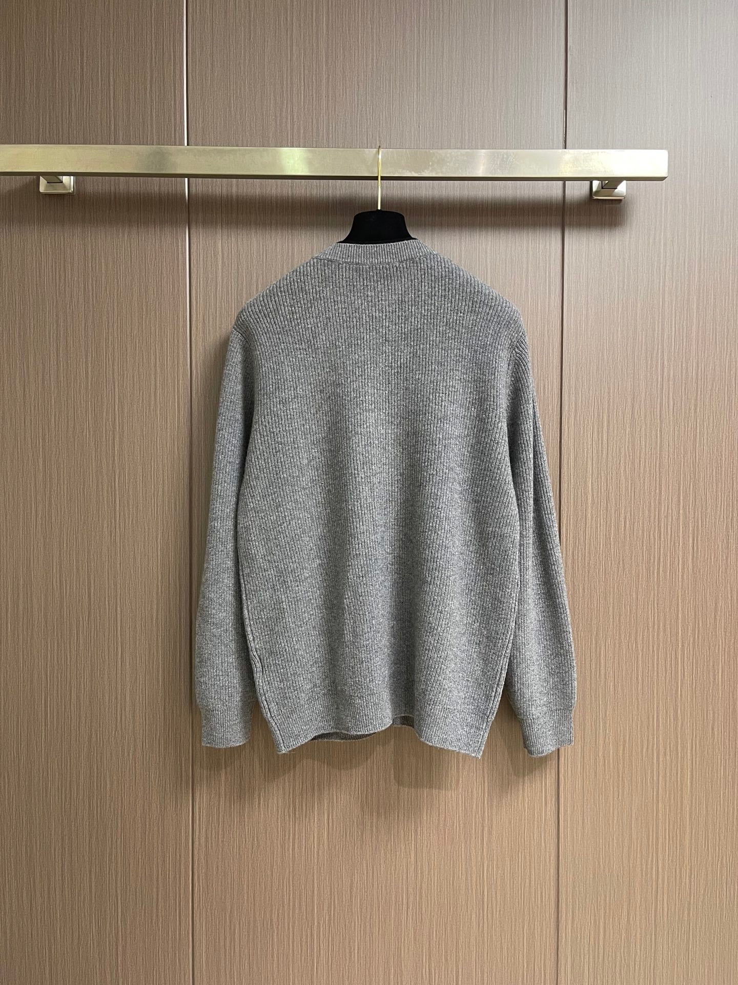 LORO PIANA 26S CREW-NECK KNIT CARDIGAN 906