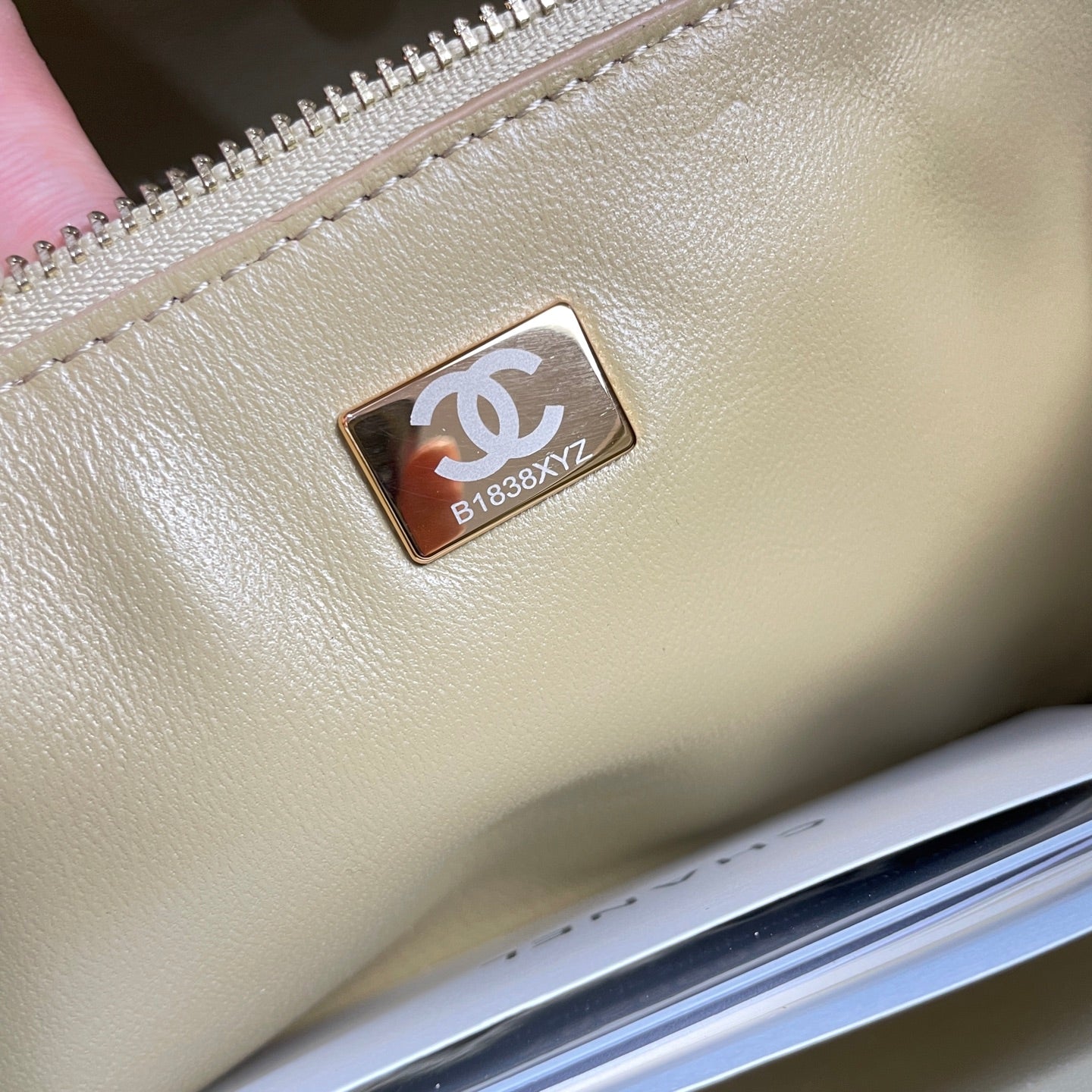 CHANEL 26S CLASSIC FLAP 33 IN BEIGE SUEDE