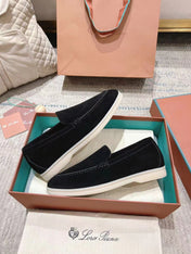 LP LOAFERS 25S IN BLACK SUEDE