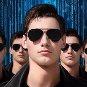 AVIATOR FRAME SUNGLASSES G8204 IN METAL