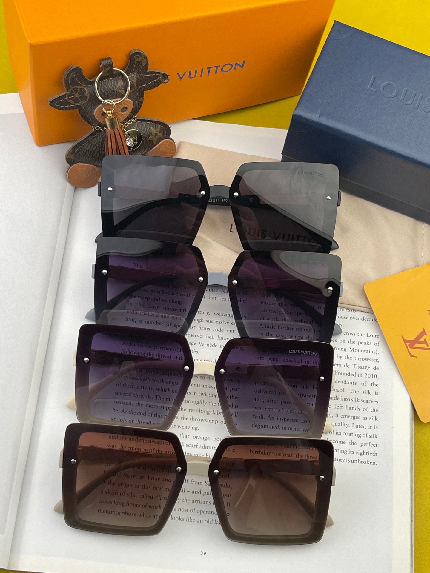 SQUARE SUNGLASSES L2711 IN ACETATE