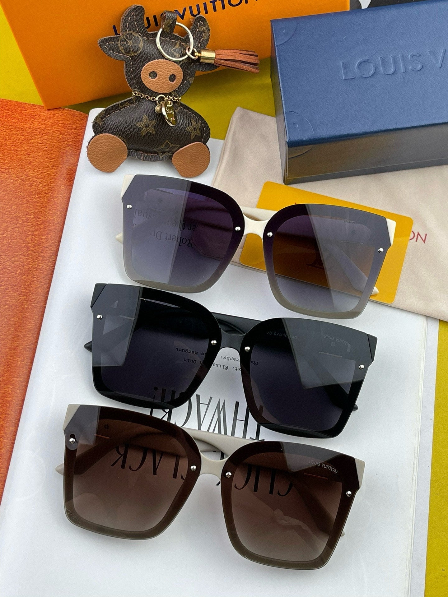 SQUARE SUNGLASSES L1765 IN ACETATE