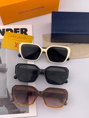 SQUARE SUNGLASSES L7132 IN ACETATE
