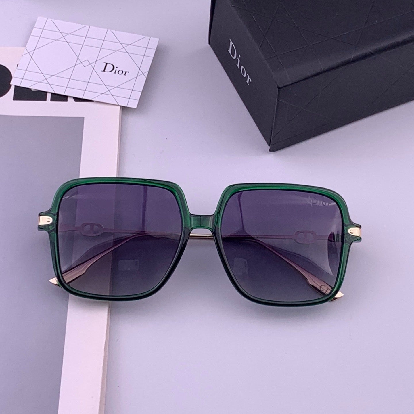 DIOR 26S ROUNDED SQUARE FRAME IN ACETATE 408290