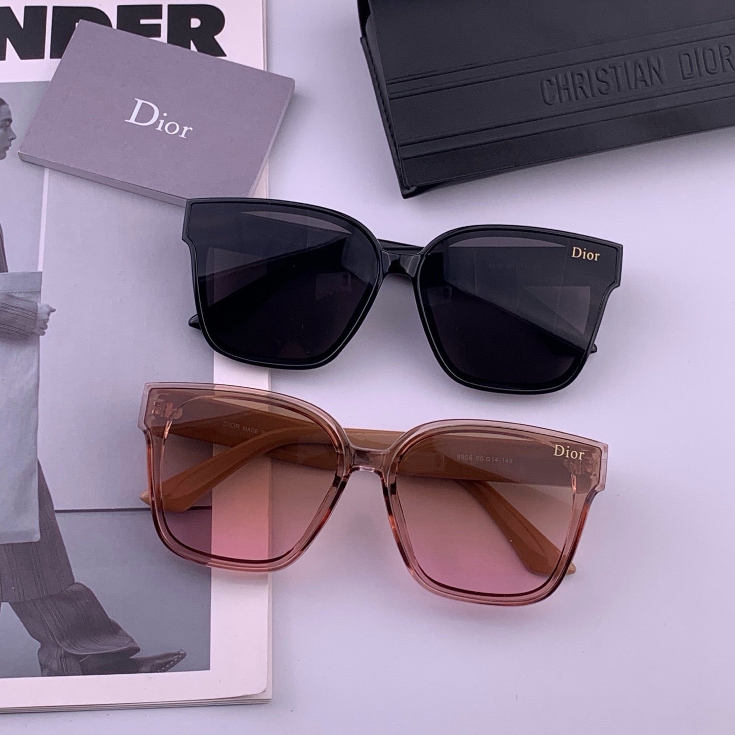 DIOR 26S SQUARE FRAME IN ACETATE 408300