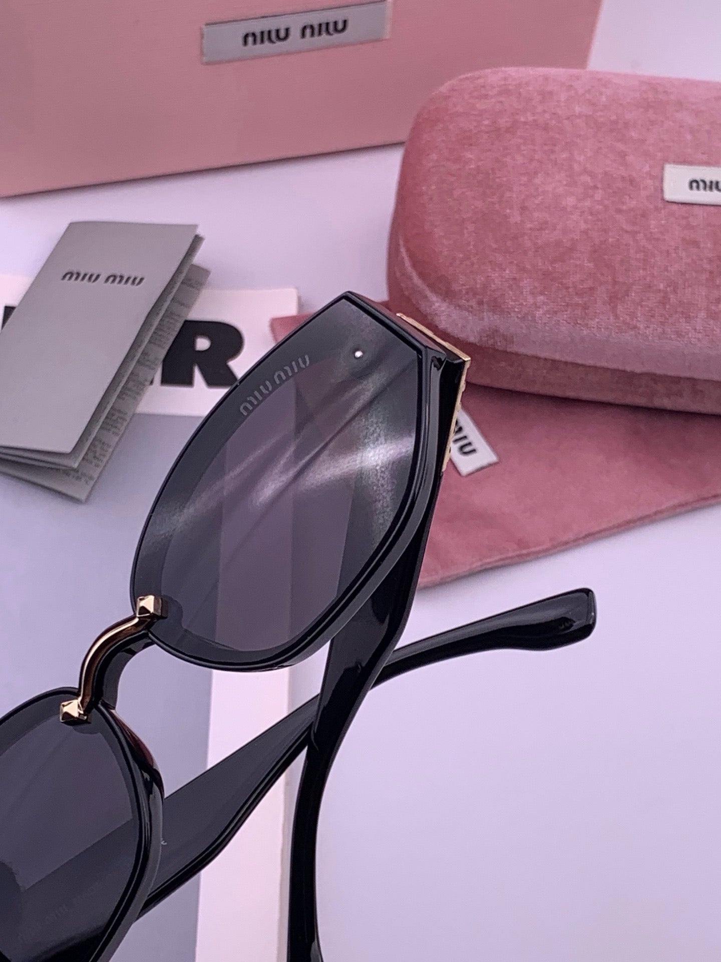 MIUMIU 26S SQUARE FRAME IN ACETATE 417246
