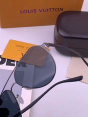 GUCCI 26S AVIATOR FRAME IN METAL 422544