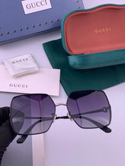 GUCCI 26S SQUARE FRAME IN METAL 426568