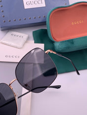 GUCCI 26S SQUARE FRAME IN METAL 426413